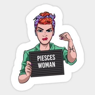 Piesces Woman Sticker